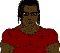 african_american buff dark_skin glasses muscles subvariant:chudjak_front subvariant:muscular_chud variant:chudjak // 1051x929 // 89.0KB