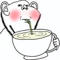 blush coffee holding_coffee holding_object looking_at_you variant:impish_soyak_ears // 2048x2048 // 3.0MB