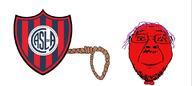 San argentina argentina_national_football_team balloon cherryboy huracan imminent_death lorenzo objectsoy purple_hair rope soyjak stubble variant:bernd // 1080x481 // 92.9KB