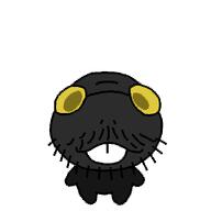 buck_teeth closed_mouth deltarune glasses noelle_holiday soot soot_colors soyjak soyjak_party stubble teeth tinted_glasses variant:uglyfuckingthing video_game // 1000x1000 // 16.5KB