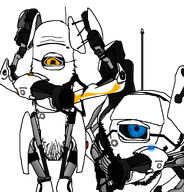 blue_eye gun machine metal portal portal_2 robot subvariant:longplier variant:impish_soyak_ears variant:markiplier_soyjak wires // 1500x1564 // 199.5KB