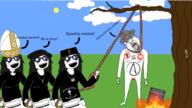 4soyjaks ack arm atheism atheism_(reddit) bloodshot_eyes blue_eyes book burning catholic catholicism charles_darwin clothes crying cuckhold_(reddit) eastern_orthodox english_text fire flag gay glasses greek_text hair hang hanged hanging hat latin_text lgbt logo lynching murder mustache open_mouth orthodox orthodox_cross orthodoxy pope progress_pride_flag protestant protestantism purple_hair reddit richard_dawkins rope snoo soyjak stubble suicide teeth text tongue tranny tree variant:bernd variant:soyak variant:soytan yellow_teeth // 1920x1080 // 844.3KB