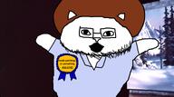 afro award bob_ross catjak_will_always_be_a_gemerald gape glasses ias mouth stubble variant:catjak // 960x533 // 326.0KB