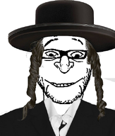 balding glasses grin jewish_hat jewish_nose jews kike smile soyjak stubble variant:shabbos_soy white_background wrinkles // 545x643 // 198.4KB