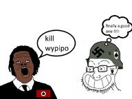 2soyjaks Zamint calarts far_right hair nazism nigger nigger_nationalism queen_of_spades soyjak stubble variant:a24_slowburn_soyjak // 800x600 // 177.3KB