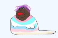 black_skin flag:transgender_pride_flag slug tranny transgender_flag troon variant:meximutt // 612x408 // 151.9KB