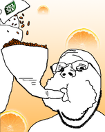 bucket doctor dr_soyberg funnel orange orange_background subvariant:wholesome_soyjak tic_tac variant:gapejak // 950x1200 // 474.9KB