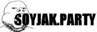 blowjob eating meta:banner no_eyebrows soyjak soyjak_party stubble subvariant:blowjob_gapejak text variant:gapejak // 600x200 // 2.1KB