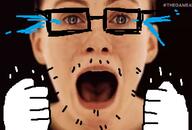 crying glasses hideo_kojima movie sophia_lillis soyjak stubble the_game_awards variant:unknown video_game // 325x220 // 59.2KB