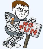 award badge boorucuck brown_hair dan glasses hair no_fun_allowed onion soybooru stubble subvariant:soyak_(irritated) transparent_background variant:soyak // 470x533 // 329.3KB