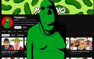 bald beard black_eyes clickbait creepy glasses green_skin lolcow pedophile pickle pickle_rick pipepino smile subvariant:hornyson variant:cobson youtube // 1477x928 // 681.2KB
