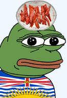 amphibian bald british_columbia canada canadian candied_salmon closed_mouth clothes fish flag:british_columbia food frog green_skin irl lips looking_at_you nas nas:pepe pepe_the_frog plate providence salmon salmon_candy series:pepe_hat transparent_background tshirt // 1008x1479 // 702.5KB amphibian bald british_columbia canada canadian candied_salmon closed_mouth clothes fish flag:british_columbia food frog green_skin irl lips looking_at_you nas nas:pepe pepe_the_frog plate providence salmon salmon_candy series:pepe_hat transparent_background tshirt // 1008x1479 // 702.5KB