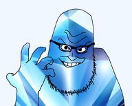 beard black_eyes black_glasses black_sclera evil eyeglasses gem gem_skin gemerald gemmy gempass gems glasses smile syndrome_(the_incredibles) the_incredibles variant:syndromejak // 557x446 // 170.7KB