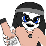 animated beanie blue_eyes ext=gif eyelashes glasses hand hatsune_miku nails open_mouth soy soylent soylent_(cacao) variant:soytan // 1000x760 // 522.5KB