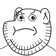 angry animated calarts ear eat i_am_going_to_eat_you open_mouth pointing pointing_at_viewer redraw soyjak stubble variant:impish_soyak_ears vore // 941x875 // 363.0KB