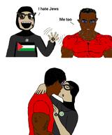 2soyjaks a10_eyes aryan black_king black_man black_skin blacked blush buff clothes flag:palestine glasses hijab kiss love meta:leaky moon mudslime muscular_male open_mouth queen_of_spades smile subvariant:chudjak_front swastika tranny trans variant:chudjak variant:soytan wave wholesome // 1215x1462 // 333.5KB 2soyjaks a10_eyes aryan black_king black_man black_skin blacked blush buff clothes flag:palestine glasses hijab kiss love meta:leaky moon mudslime muscular_male open_mouth queen_of_spades smile subvariant:chudjak_front swastika tranny trans variant:chudjak variant:soytan wave wholesome // 1215x1462 // 333.5KB