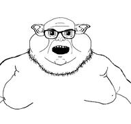 bald soyboy soyjak stubble subvariant:branigger variant:brandon wrinkles // 1675x1583 // 56.8KB