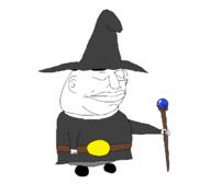 artist:sectionalism belt closed_eyes glasses kohler orb soyjak staff subvariant:kohler variant:chudjak wizard_hat // 1247x1089 // 30.3KB