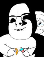 3soyjaks arm baby barbie biting_lip bloodshot_eyes closed_mouth crying doll evil frown girl glasses hair hand holding_object ominous round_glasses smile soyjak subvariant:baby_cobson subvariant:baby_rapeson subvariant:female_cobson subvariant:hornyson variant:bernd variant:cobson // 651x852 // 20.5KB