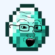 diamond diamond_(minecraft) eyes face minecraft mouth mouth_open nose old_diamond_texture transparent_background variant:soyak wrinkles // 1440x1440 // 140.1KB