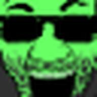 central_intelligence_agency clothes glasses green_skin grey_shirt meta:emoji_event sunglasses trend:glowie variant:el_perro_rabioso // 32x32 // 2.2KB