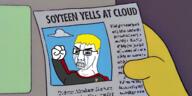 blond cloud crying glasses nate soyjak soyteen teen the_simpsons variant:chudjak // 2000x1000 // 2.1MB