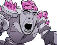 beard clash_of_clans clash_royale crystal glasses golem monster purple_eyes stone variant:cobson // 1170x922 // 175.9KB