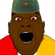 OdessanBvll(namefag) clothes flag:odessa hat odesa soyjak ushanka variant:slitheenjak // 1080x1080 // 322.4KB