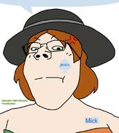 angry clothes female flag:ireland ginger glasses green_eyes greentext hair hat ireland jimbo_(namefag) jimbo_x_mick meta:namefags mick_(namefag) orange_hair spade speech_bubble speech_bubble_empty subvariant:gapejak_female variant:gapejak // 796x887 // 41.1KB