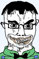 bowtie drool insane jojos_bizarre_adventure joshuu subvariant:chudjak_front variant:chudjak // 392x590 // 69.8KB