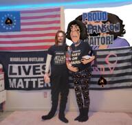 betsy_ross_flag black_lives_matter brown_hair carpet cuck drawer flag flag:united_states inflation_fetish irl_background kris_kane power_outlet pregnant queen_of_spades spade taylor_st.claire united_states variant:cobson woman // 1077x1019 // 1.3MB