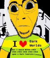 arm biting_lip deltarune distorted glasses heart house i_heart i_love i_would_never kris_(deltarune) pixel_art stubble subvariant:hornyson variant:cobson video_game yellow_skin // 465x536 // 123.5KB