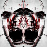 blood glasses horror mirrored open_mouth sharp_teeth soyjak stubble variant:cobson // 1082x1080 // 1.6MB