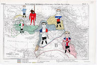 blood bloodshot_eyes blue_eyes brown_hair brown_skin buff clothes crying flag:france flag:greece flag:italy flag:russia flag:turkiye flag:united_kingdom map middle_east muscles open_mouth ottoman_empire roach rope subvariant:chudjak_front subvariant:unbotheredchud sykes_picot_agreement teeth tongue variant:bernd variant:chudjak vein yellow_hair // 1280x854 // 492.6KB