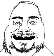 hair mustache open_mouth soyjak stubble variant:unknown // 639x662 // 26.9KB