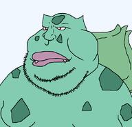 blue_skin bulbasaur closed_mouth ear fat obese pokemon soyjak stubble transparent_background variant:meximutt // 888x849 // 46.1KB