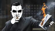 blasphemous burning chud cigarette glasses quran sunglasses variant:chudjak // 1138x640 // 525.5KB