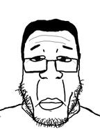 closed_mouth glasses merge sad soyjak stubble subvariant:chudplier template variant:chudjak variant:markiplier_soyjak // 3072x4096 // 617.2KB