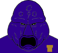 angry badge bald black_eyes creepy distorted evil fat five_nights_at_freddy's lips looking_at_you obese ominous open_mouth purple_guy purple_lips purple_skin shirtless soyjak subvariant:rupturing_trevorcreature transparent transparent_background variant:disgusting_trevorcreature white_pupils william_afton // 786x712 // 79.3KB