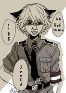 anime catboy ear hellsing hitler_youth meta:tagme nazi_germany nazism schrodinger subvariant:chudjak_front variant:chudjak // 428x600 // 325.1KB