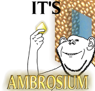 aether_(minecraft) aether_portal ambrosium arm bald ear hand holding_object looking_at_you minecraft portal smile soyjak stubble teeth teeth_showing text transparent_background variant:impish_soyak_ears // 888x849 // 503.0KB