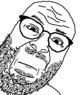 closed_mouth glasses neutral soyjak stubble variant:its_out_get_in_here // 500x590 // 26.1KB