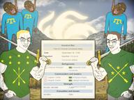 Astrofene_(namefag) a10_eyes ack aryan background battle black_skin blond blue_eyes brown_hair brown_skin buff caucasus circassia circassian circassian_flag crimea crimean crimean_tatar crimeanigger green_eyes hanging irl_background jawline kabardia kabardians kanzhal mountain muscular_male rope shadow sun sun_rays sunrise sunset sword variant:bernd variant:chudjak war white_skin yellow_eyes yellow_sclera yellow_teeth // 2400x1800 // 2.4MB