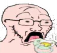 baby beard caca glasses low_quality pacifier stubble subvariant:doctos transparent_background trend:doctos variant:soyak // 186x172 // 55.4KB