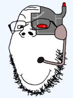 closed_mouth glasses good_boy inhuman robot smile soyjak stubble variant:gapejak // 602x800 // 30.0KB