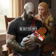 baby be_better_men cuck god_of_war god_of_war_ragnar&ouml;k kratos meta:ai_generated meta:namefags meta:tagme nigger_baby subvariant:mexiaryan subvariant:mexibaby variant:meximutt warrior-z_(user) // 1080x1080 // 1.2MB