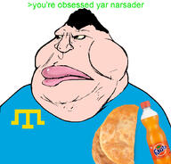 Astrofene_(namefag) CrimeanChud_(namefag) chebureki countrywar crimean_tatar fanta fat flag flag:crimean_tatar greentext hair holding_fanta holding_object obese soyjak tatar_language ukraine variant:meximutt white_skin // 888x849 // 382.1KB