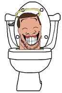 brown_hair closed_eyes closed_mouth eyebrows gums hair holy looking_at_you male_09 saint saint_skibidi_toilet series:skibidi_soyjaks skibidi skibidi_toilet skibidi_toilet_10 smile stubble teeth toilet variant:feraljak white_background // 1000x1494 // 54.6KB