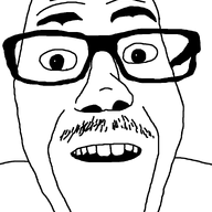 alternate animated closed_mouth glasses mustache open_mouth soyjak stubble variant:punkjak // 947x1347 // 53.3KB