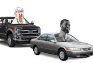 angry blood bloodshot_eyes car clenched_teeth cracked_teeth ear ford ford_f-series gigachad glasses nosebleed o_(4chan) red_eyes soyjak stubble subvariant:feralrage toyota truck variant:feraljak vein yellow_skin // 1000x681 // 450.8KB